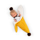Banana doll with little headband and blankie, 20 cm, 3 years+, Bomboncin, Asivil