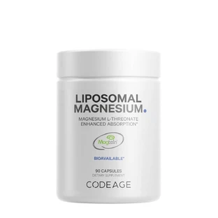 Magnesium L-Threonate liposomal CodeAge, 90 capsules, GNC