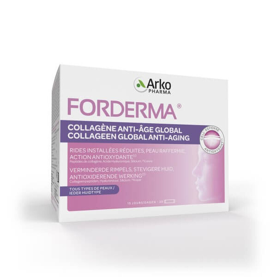 Forderma Collagen, 30 sticks x 15 ml, Forcapil