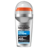 Roll-on anti-transpirant pour hommes Fresh Extreme Men Expert, 50 ml, Loreal Paris
