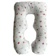 Umstandskissen 3in1 Maxim, Rosa mit Druck, Twindeco