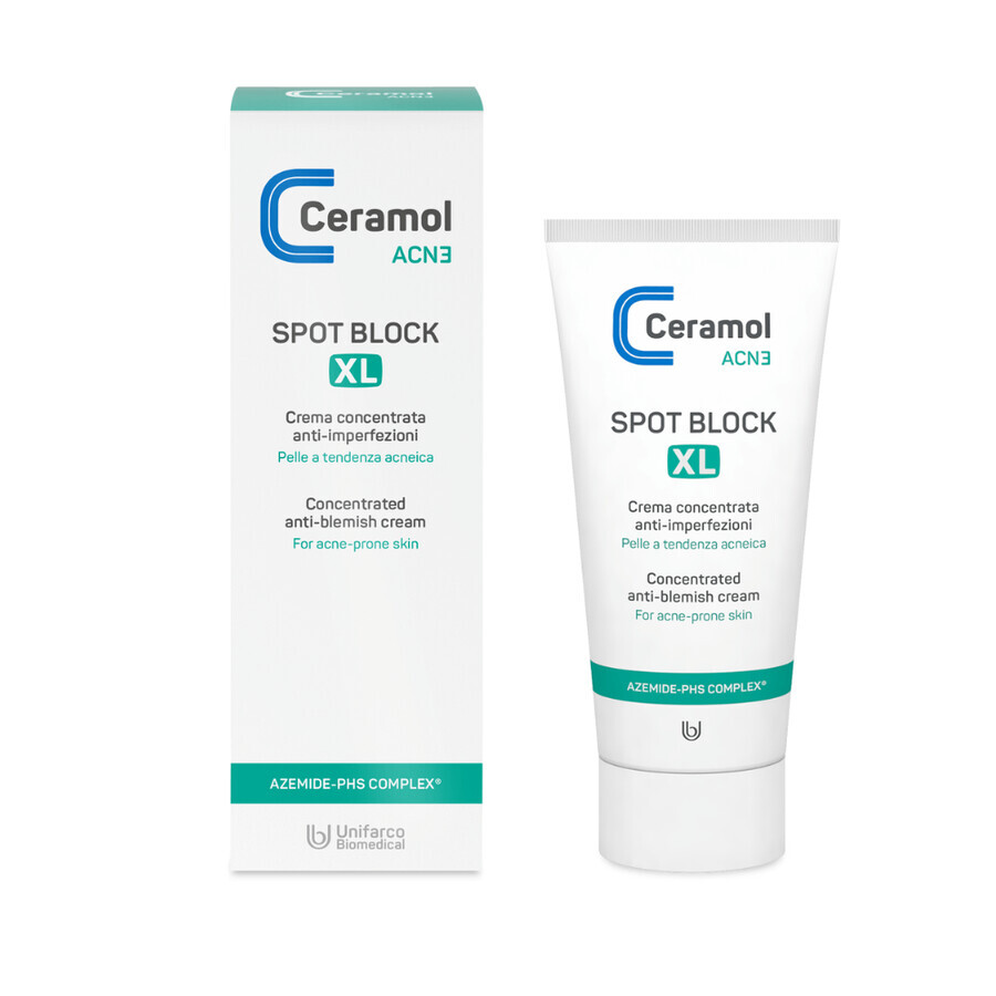Acne Spot Block Azelaic Acid Acne Spot Corrector, 50 ml, Ceramol