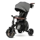 Comfo Max 8in1 ultra-faltbares Dreirad, 10 Monate+, Grau, Qplay