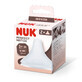 Silicone nipple, M hole, 2 pcs, Nuk