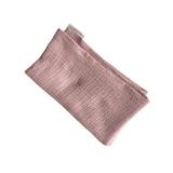 Katoenen bloem mousseline deken, 120 x 100 cm, Antiek Roze, Twindeco