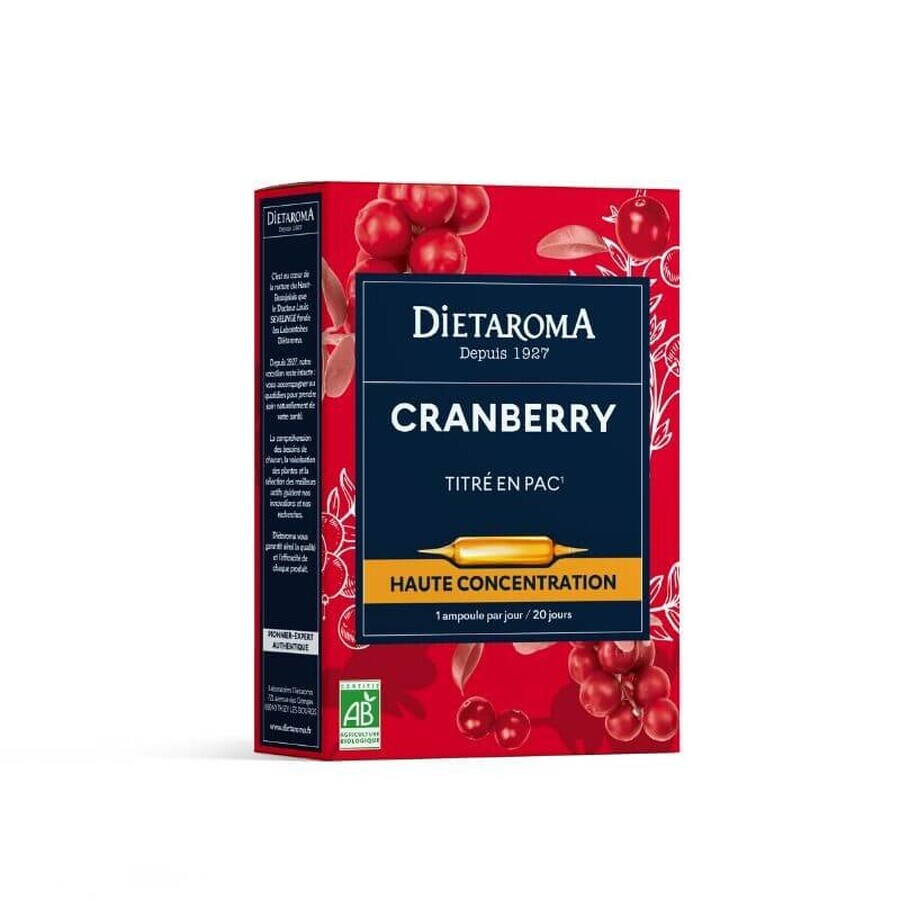 Merisor Canadian formulta concentrated, 20 flacons, Dietaroma