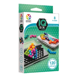 Jeu de logique 120 défis Edition internationale IQ Six Pro, +8 ans, Smart Games