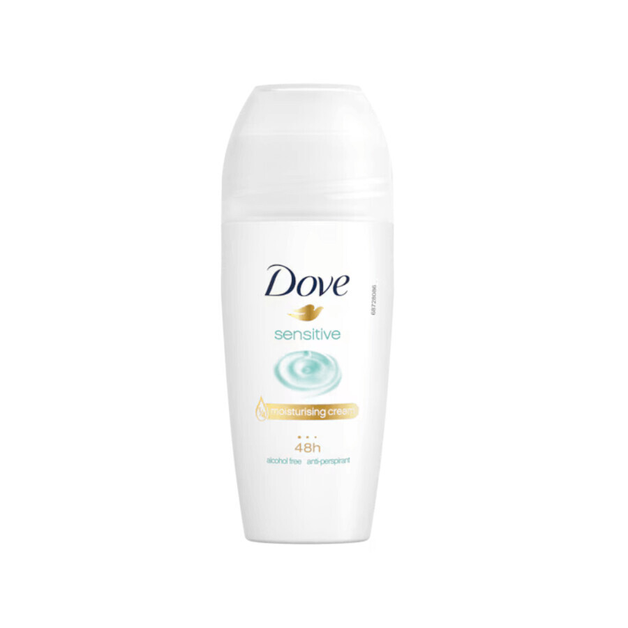 Deodorant roll on, Sensitive, 50 ml, Dove