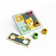 Puzzle with shape sorter, 12 months+, Animals, BigJigs