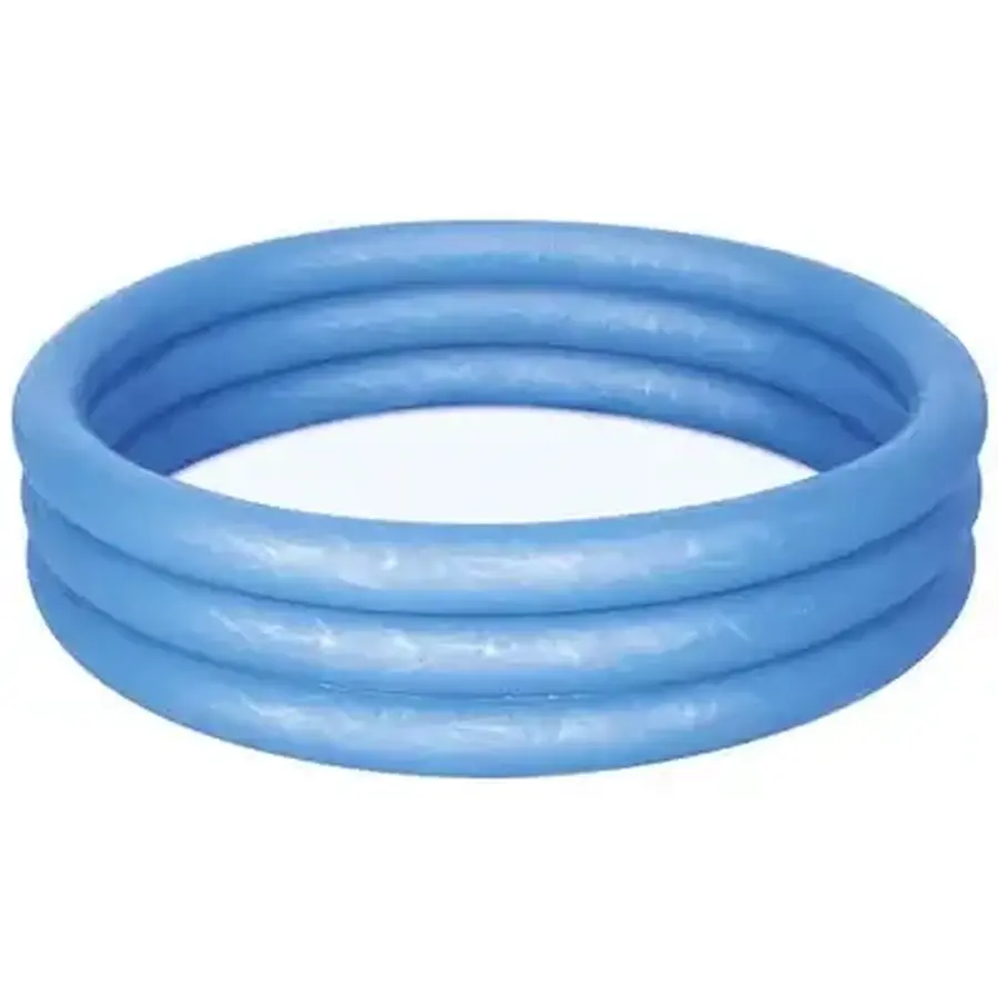 Inflatable pool with 3 rings, 122x25 cm, +2 years, Blue, Bestway