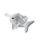 BabyJem Porte-bébé, 35x50 cm, Gris, Baleine, BabyJem