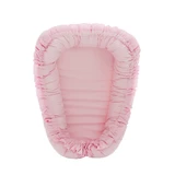 Baby Nest met stuurwielen, + 0 maanden, Roze, Twindeco