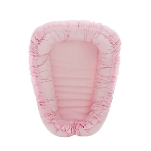 Baby Nest met stuurwielen, + 0 maanden, Roze, Twindeco