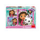 Puzzle, +5 years, Gabby and Friends, 3 x 55 pieces, Dino Toys