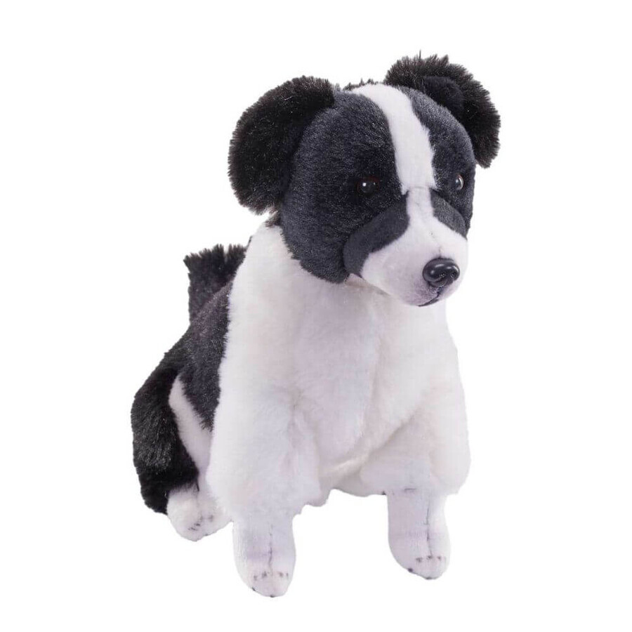 Plush toy Puppy with sound, 14 cm, Border Collie, Wild Republic
