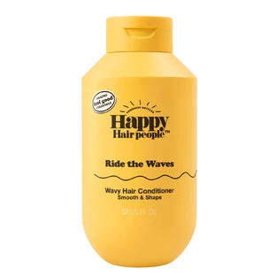 Conditioner met kokosolie en sinaasappel voor golvend haar, 355 ml, Happy Hair People