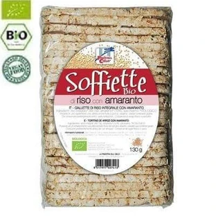 Organic amaranth rice pancake, 130 g, La Finestra Sul Cielo