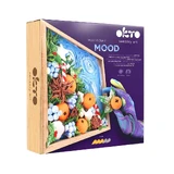 Set de création Succulentes Wood & Craft, 21 x 21 cm, 14 ans et +, Joy, Okto