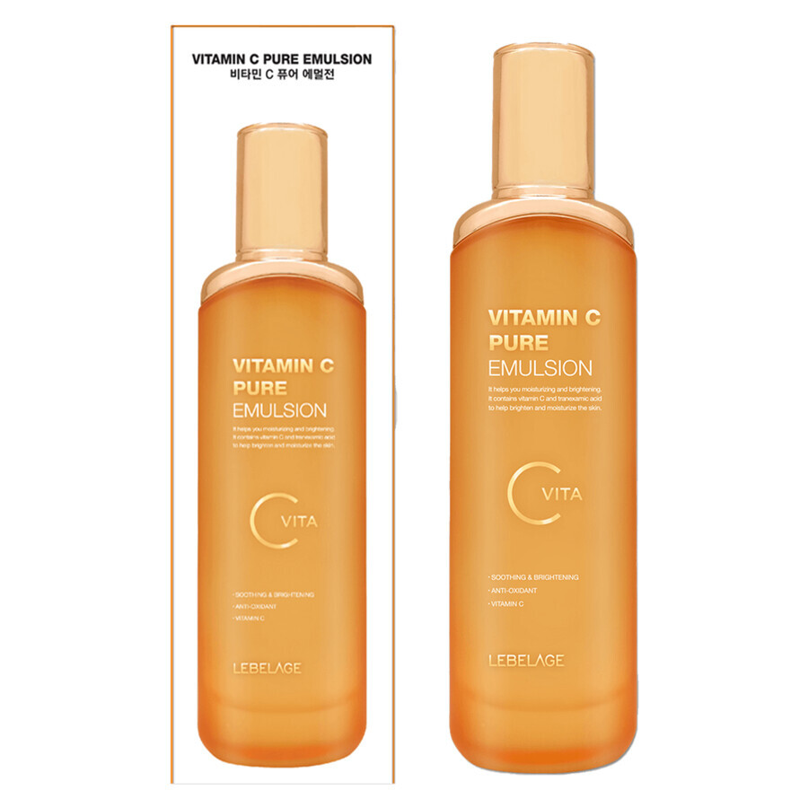 Face and Neck Emulsion Vitamin C, 120 ml, Lebelage