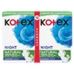 Natürliche hypoallergene Binden, Night, 12 Stück, Kotex