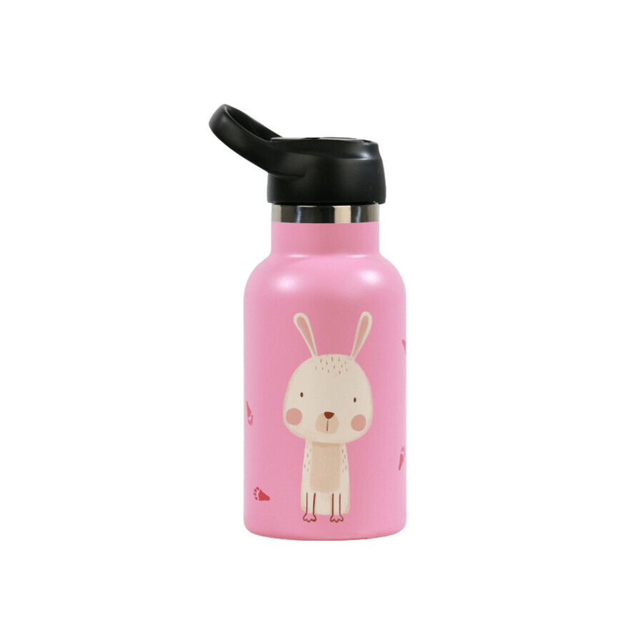 Termo Runbott Marta Munte, Conejitos, 350 ml, Nazzuro