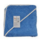 Towel 100% cotton with capison, 80x80 cm, Blue, Kreis Design