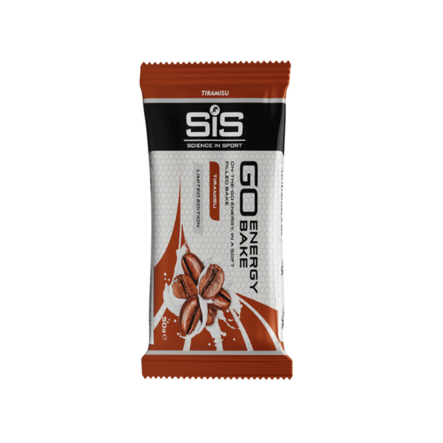 Go Energy Bake, Tiramisú, 50 g, Sis