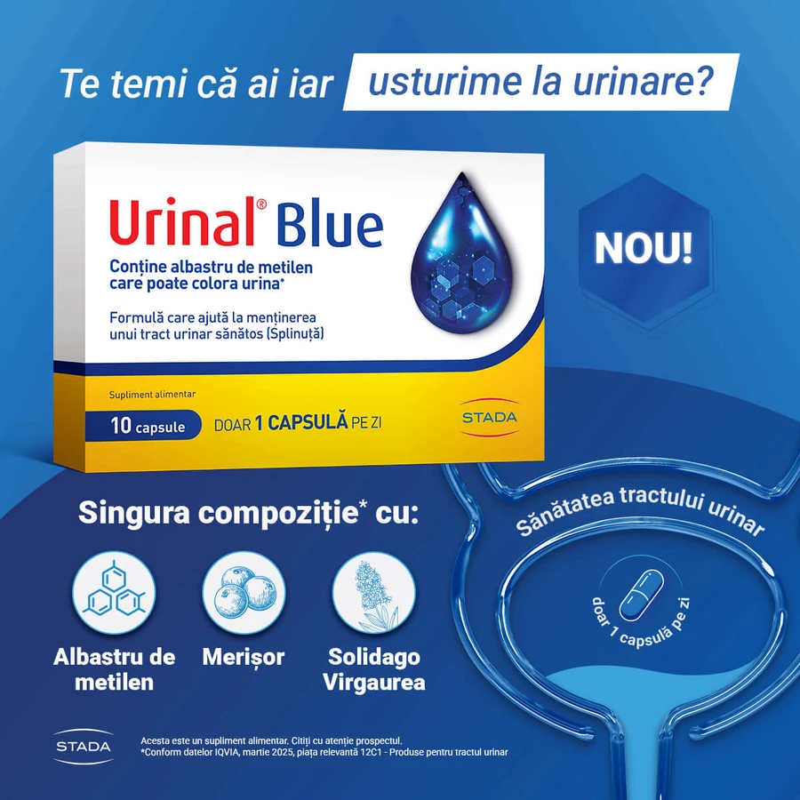 Urinal Blue, 10 Kapseln, Stada
