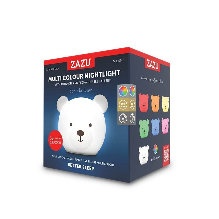 Night light, 0 months+, Bor Bear, Zazu Kids