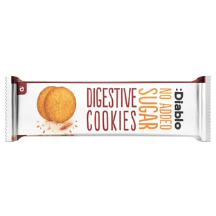 Digestive biscuits without added sugar, 150 g, Diablo