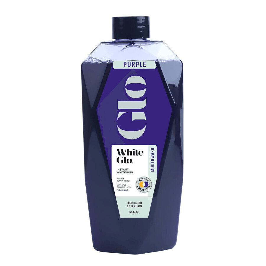 Mouthwash Purple Tooth Toner, 500 ml, White Glo