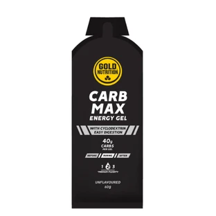Carb Max Flavor Free Energizing Gel, 60 g, Gold Nutrition