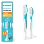 Recambios para cepillos dentales Sonicare Kids, +7 años, HX6042/90, 2 piezas, Philips