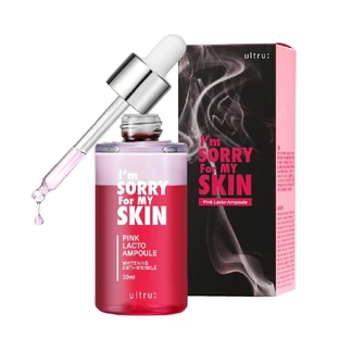 Różowe serum do twarzy Lacto Lacto Ampoule z pałeczkami kwasu mlekowego, 30 ml, I'm Sorry For My Skin