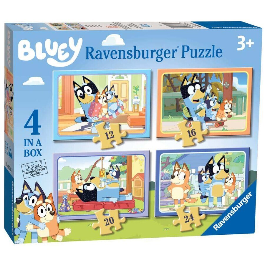 Puzzle Bluey, ab 3 Jahren, Ravensburger