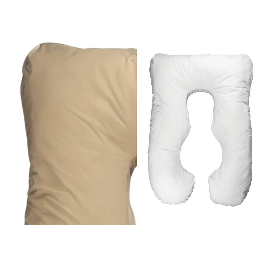 Copricuscino maternità 3in1 Maxim, Beige, Twindeco