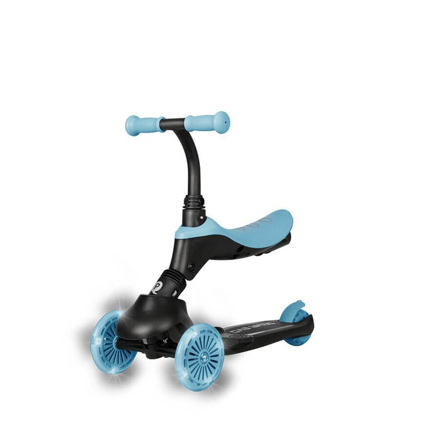 5in1 multifunctional scooter Sema EVO, 1-6 years, Blue, Qplay