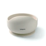 Siliconen kom met zuignap voor baby's, 6 maanden+, Beige, Babyono