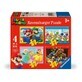 Puzzle Super Mario 4 in 1, 3 years+, Ravensburger