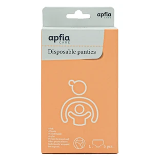 Wegwerpslips, Maat L, 5 stuks, Apfia Care