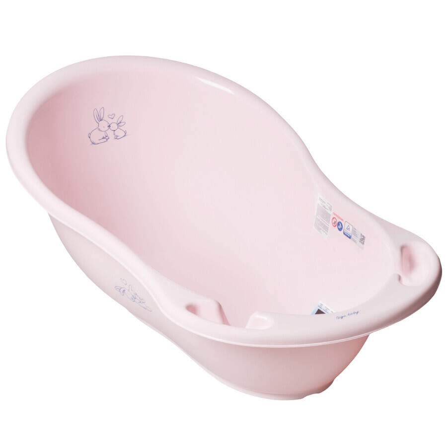 Babycaddy met temperatuursensor, Roze, Bunny, Tega Baby