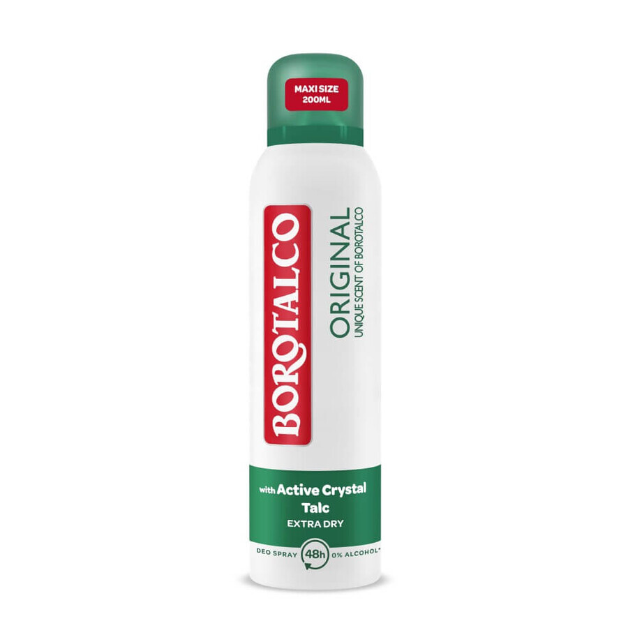 Deodorant Spray Original, 200 ml, Borotalco