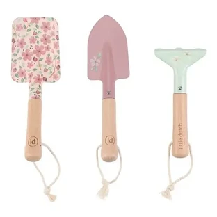 Fairy Garden Gardening Tool Set, 3 years+, Pink, Little Dutch
