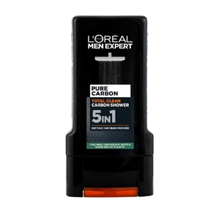 Mannen douchegel 5-in-1 Pure Carbon Men Expert, 300 ml, Loreal Paris