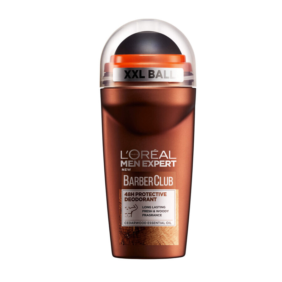 Antitranspirant roll-on voor mannen Barber Club Men Expert, 50 ml, Loreal Paris