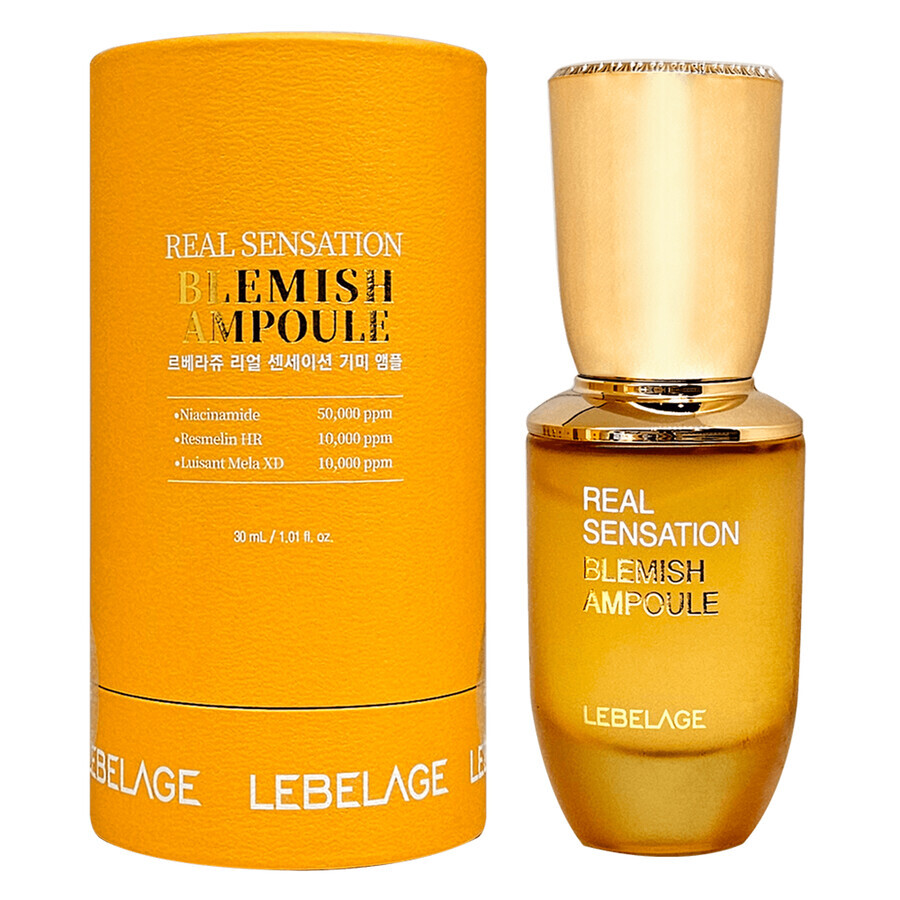 Siero con niacinamide Blemish Real Sensation, 30 ml, Lebelage