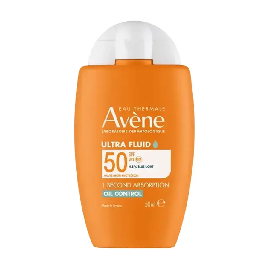 Protection solaire ultra-fluide SPF 50 Oil Control, 50 ml, Avène
