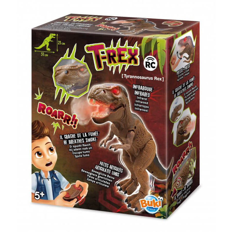 Interactive toy Dinosaur T-Rex, +5 years, Buki