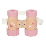 Wooden binoculars Fairy Garden, 3 years+, Pink, Little Dutch
