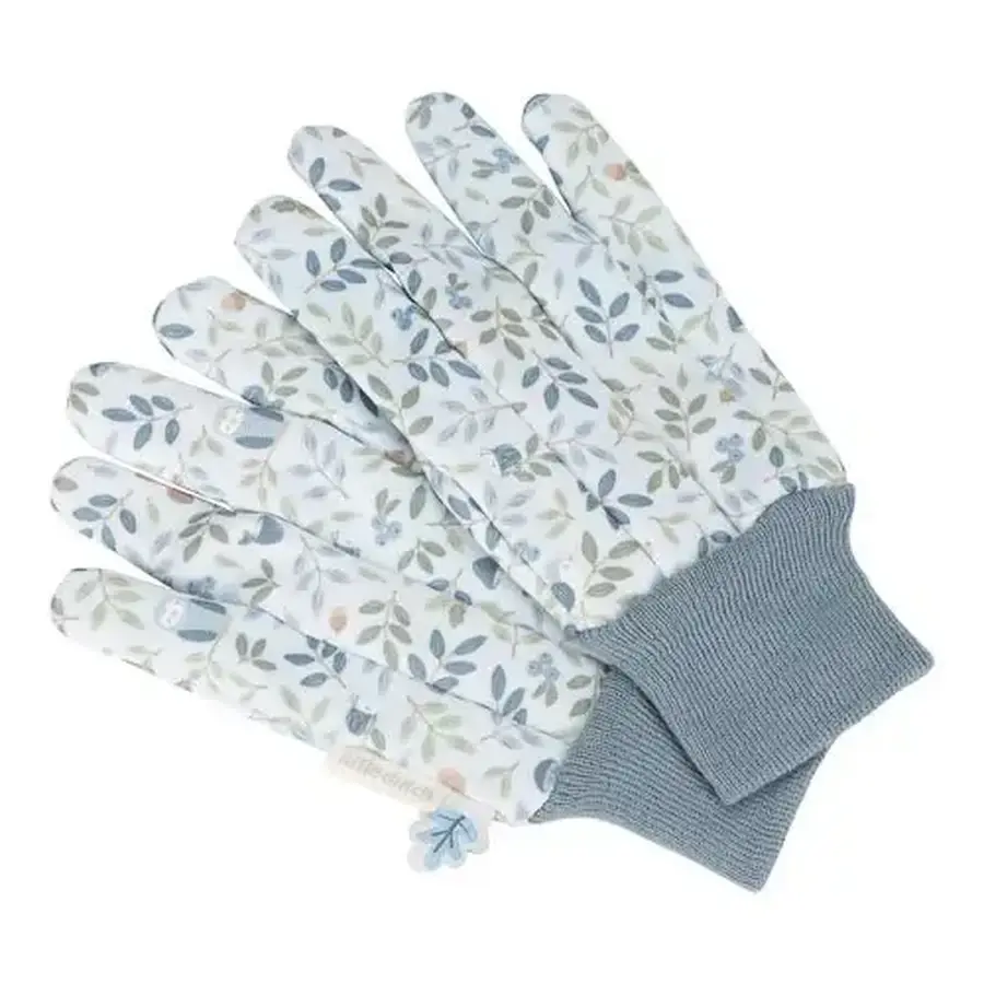 Guantes de jardinería Forest Friends, 3 años+, Azul, Little Dutch